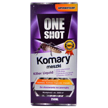 Repelent proti komárům a mouchám 250ml ONE SHOT