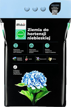 Zemina pro modré hortenzie 20L Wokas