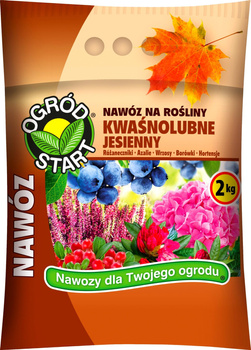 Nawóz jesienny do kwaśnolubnych 2kg Ogród Start