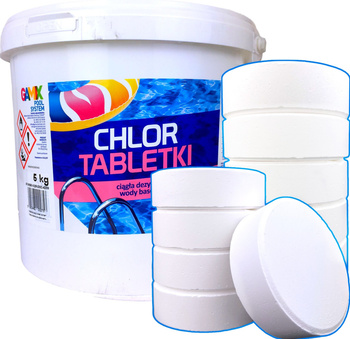 CHLOR TABLETY 200g - 5kg Gamix