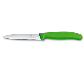 Zubaté ostří 10 cm zelené Victorinox