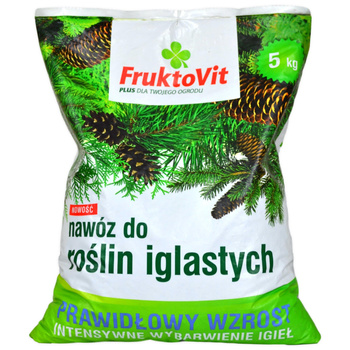 Hnojivo pro jehličnaté rostliny 5kg Fruktovit