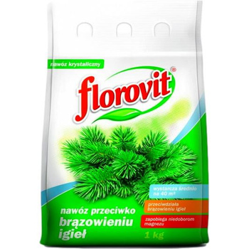 Hnojivo proti hnědnutí jehličí 1kg FLorovit Inco