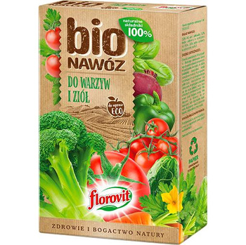 BIO hnojivo na zeleninu, bylinky 1,1L 700g Florovit