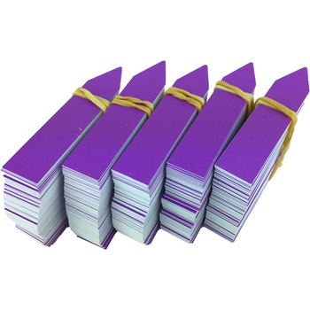 PVC zásuvné štítky 16x120mm fialové 100ks