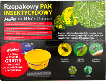 Mospilan 20SP Řepka 3X600g +80g + žlutý květináč Sumi Agro