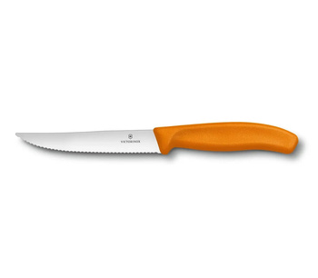 Nůž se zubatou čepelí 12 cm oranžový Victorinox