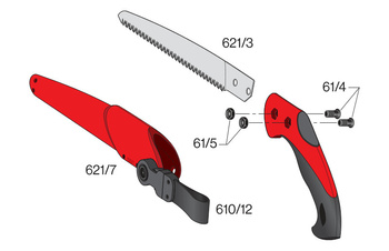 Náhradní nůž 24 cm pro míč 621 FELCO 621/3