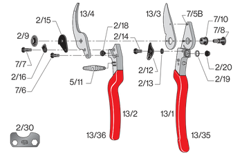 Ersatzklinge für FELCO 13/3