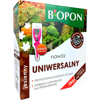 Îngrășământ universal de toamnă granulat 3 kg Biopon
