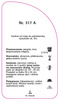 Trandafir de viță de vie Nr. 317 A