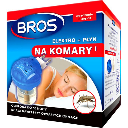 Repelent proti komárům Elektro+ 40ml Bros