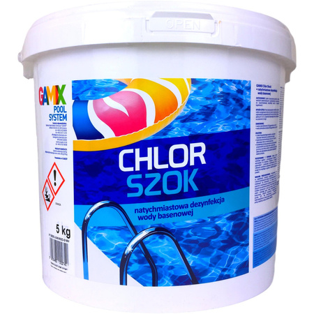 CHLOR SZOK Granulat 2,5kg Gamix