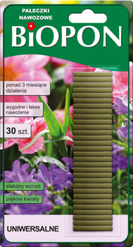 Biopon univerzální hnojivo tyčinky 30 ks