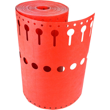 Etykiety Tyvek 25,4x220mm Rolka 1000szt Czerwone