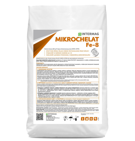 Mikrochelat Fe 8% 1kg Intermag