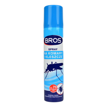 Spray na komary i kleszcze 90ml Bros