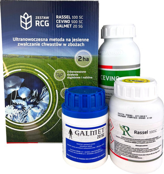 Pakiet RCG na 2ha Rassel 100ml+Cevino 500ml+Galmet 50gr Innvigo