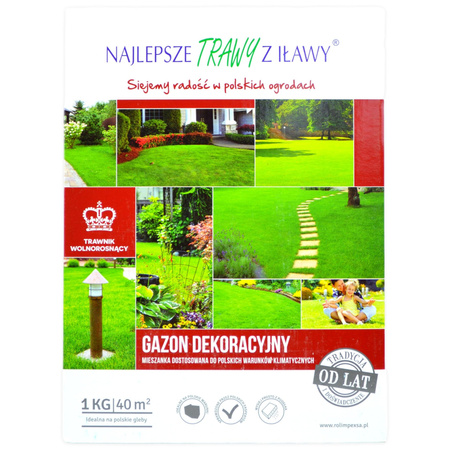 Trawa Gazon Dekoracyjny 1kg Trawy z Iławy