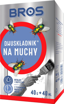 Dwuskładnik na muchy 40g+40ml Bros