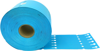 Smyčkové etikety TT 17x160mm 4000ks 6r Modrá
