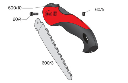 Náhradní nůž 16 cm pro míč 600 FELCO 600/3