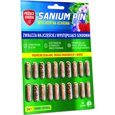 Sanium PIN Insektizid-Düngestäbchen 20 St. SBM