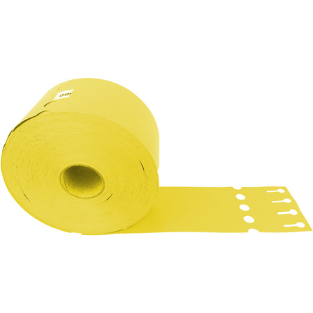 Etykiety pętlowe TT 25x250mm 2000szt 4r Żółte