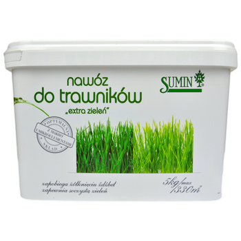 Nawóz do trawników "ekstra zieleń" 5kg Sumin