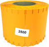 TT zásuvné štítky 17x120mm 2500ks oranžová