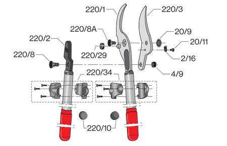 Ostrze zapasowe do 220 FELCO 220/3