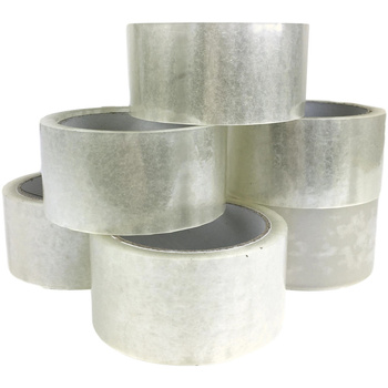 Taśma klejąca pakowa transparentna solvent 48mm 138y