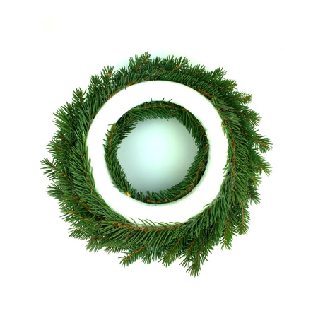 Stroik świąteczny świerk 38cm