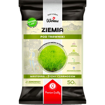 Ziemia do trawników i krzewów 50L Wokas