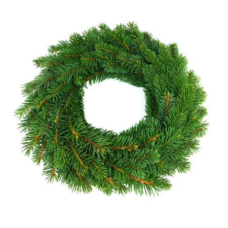 Stroik świąteczny świerk 38cm