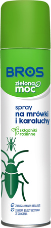 Spray na mrówki i karaluchy Zielona Moc 300ml Bros