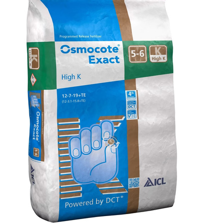 Osmocote Exact High K 5-6M 12-8-19 25kg ICL