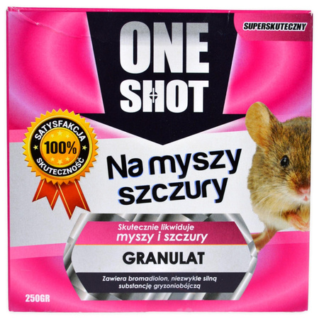 Trutka Granulat na myszy i szczury 500g ONE SHOT