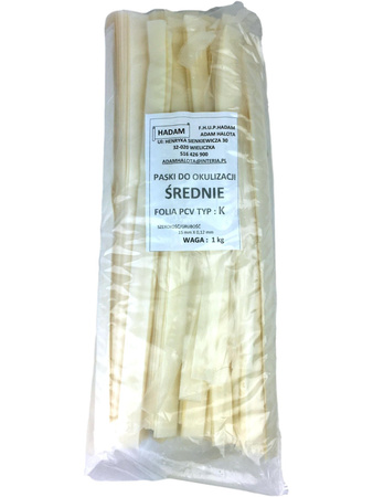 Kalandrované fólie K medium 30 cm x 15 mm | cca 1 kg. 1250ks