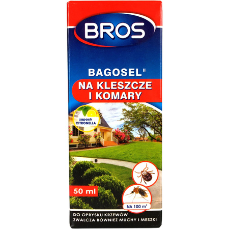 Bagosel na kleszcze i komary 100 EC 50ml Bros