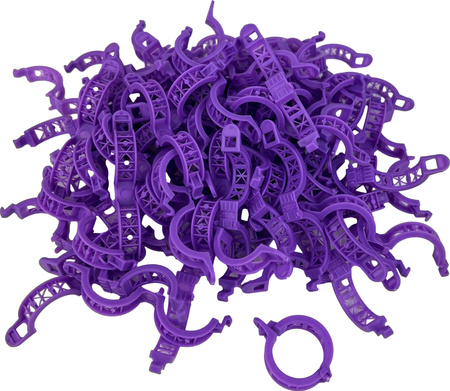 Clip de tomate și semnificație FIOLET 1000pcs