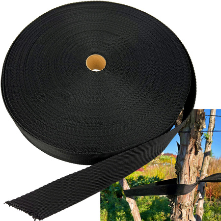Bandă pentru copaci 30mm x 50m NEGRU