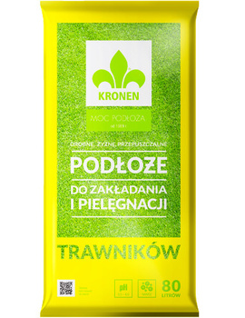 Podłoże do zakładania i pielęgnacji trawników 80L KRONEN