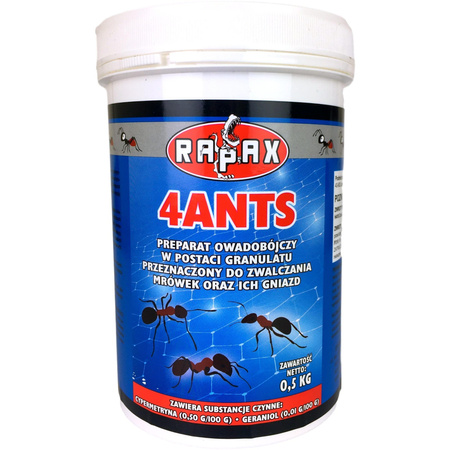 Granulat 4ANTS na mrówki 500g Rapax