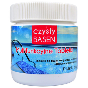Tabletki do wody basenowej 400g CZYSTY BASEN