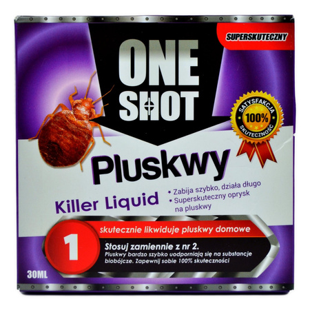 Preparat na Pluskwy 30ml nr 1 ONE SHOT