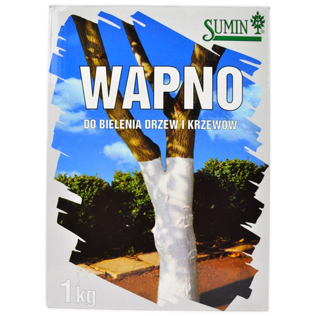 Wapno Do Bielenia Drzew 1kg Sumin