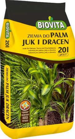 Ziemia do palm juk i dracen 20L Biovita