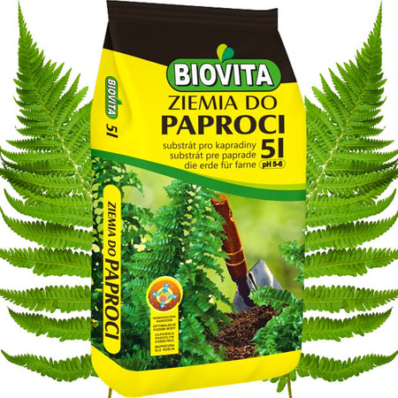 Podłoże do paproci 5L Biovita