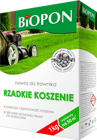 Nawóz Rzadkie Koszenie 1kg Biopon